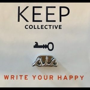 Keep Collective silver “sis” charm